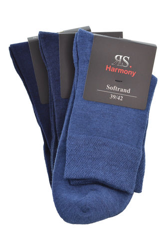 6 Paar Herren Socken Ohne Gummi - Baumwolle & Mega Bequem