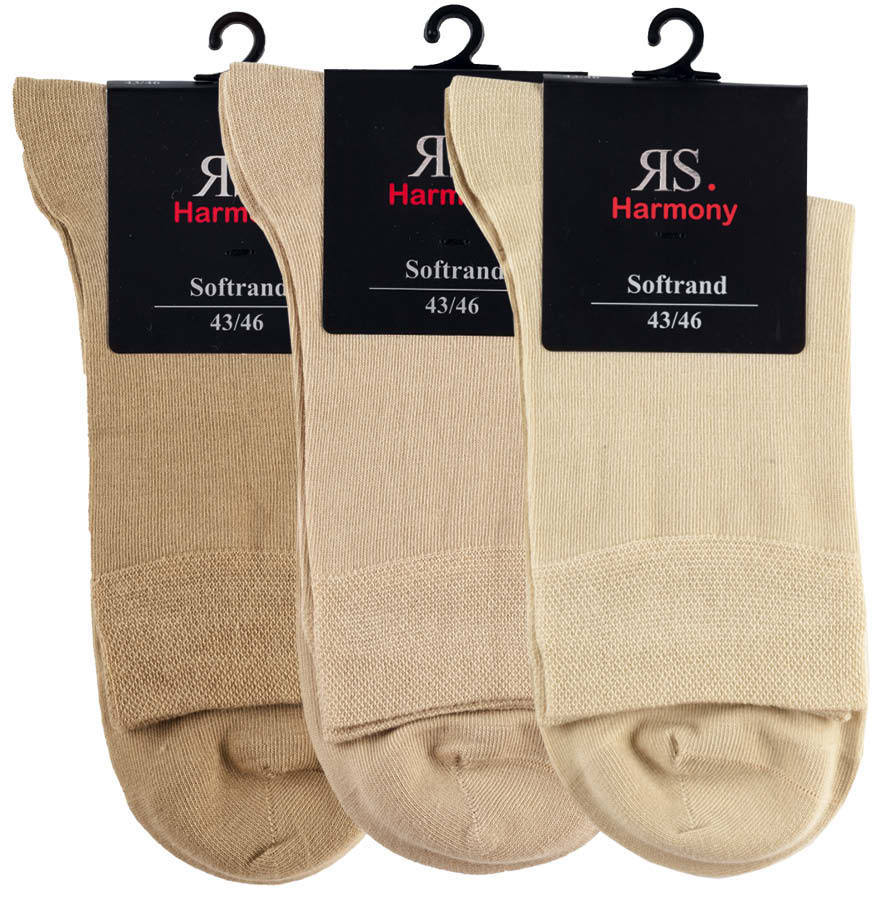 Diabetiker Socken Ohne Gummi-Kompression Camano Stein-grau-blau Günstig