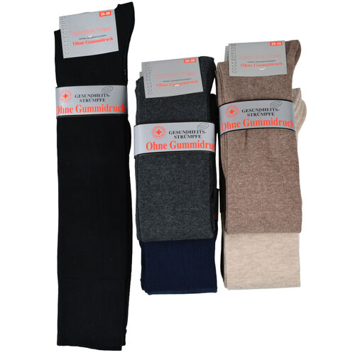 Art.: 66462 XL Premium-Kniestrumpf ohne festen Gummidruck / 47-50