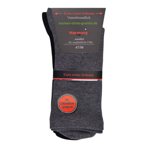 Art.: 331034 Harmony for Men extra weit - ohne festen Gummi / 47-50