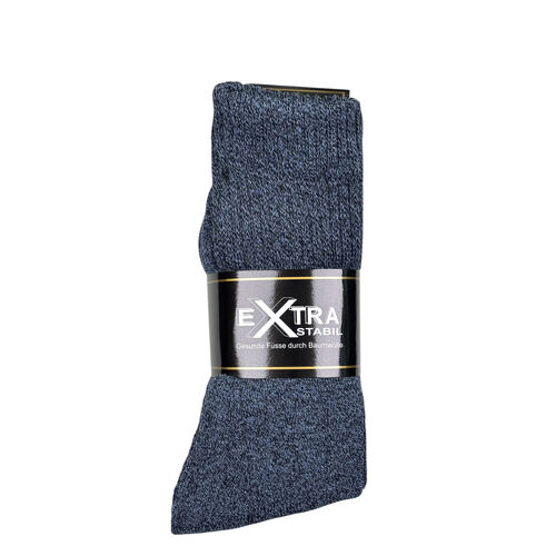 Art.: 66953 XL Vollfrotteesocke ohne festen Gummidruck + bequeme Weite / Baumwolle