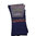 331123  Soft Cotton extra weit ohne Gummidruck + handgekettelte Fußspitze - dunkelblau