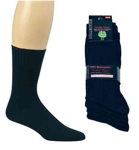 Art.: 66137 Komfort Socks 100% Baumwolle / ohne Gummidruck