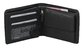 Art.: 00022 Herren Leder-Geldbörse Querformat -black-