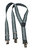 Art.: 110 Hosenträger comfort  -dunkelgrau/weiß-