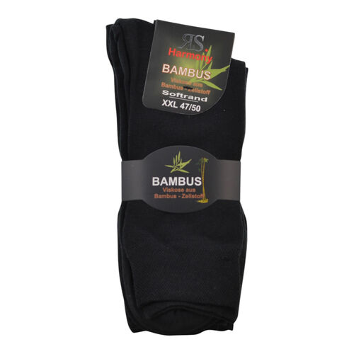Art.: 331049 Harmony Premium Bambussocke for / ohne Gummi / 47-50 / 50-52