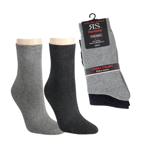 Art.: 112776 Damen Thermosocke / Baumwolle ohne festen Gummidruck