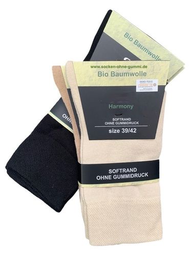Art.: 441012 Harmony Qualität - Bio Baumwolle / ohne Gummidruck