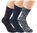 Art.: 443063 Harmony Bambussocke ohne Gummidruck