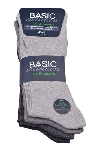 Art.: 73981 Komfortsocks 100% Baumwolle / ohne festen Gummidruck