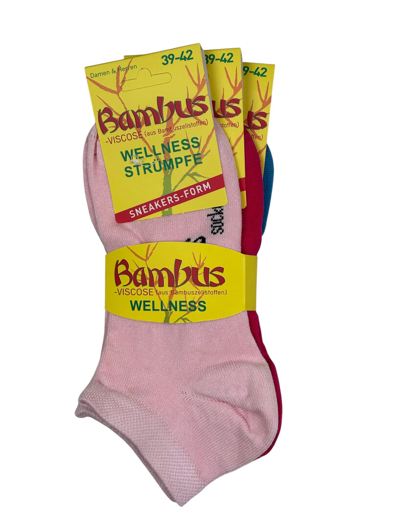 bambus socken mit frotteesohle Den Bosch Bamboo Unisex Socken Schwarz – Frotteesohle main image 0