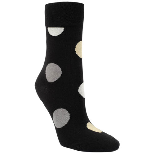 Art.: 112022 Design Premium Baumwollsocke mit Softbund + handgekettelte Fußspitze