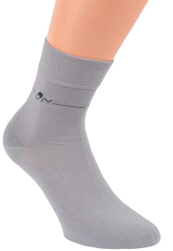 Art.: 332046 Harmony for Men Kurzschaft - ohne Gummidruck / grau