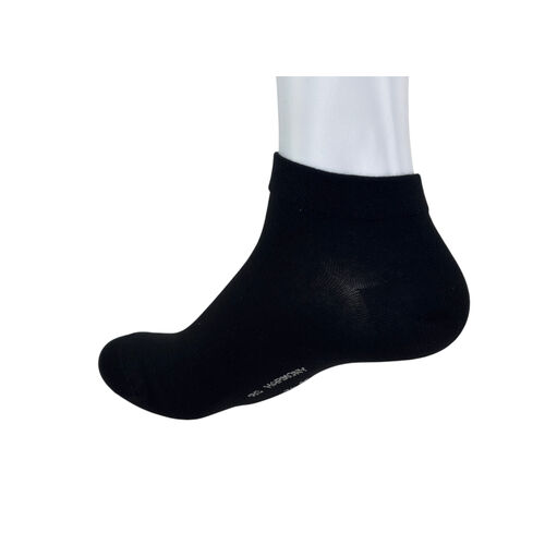 Art.: 331146 Premium Baumwollsocke ohne Gummidruck + handgekettelte Fußspitze / Sneaker/Kurzsocke