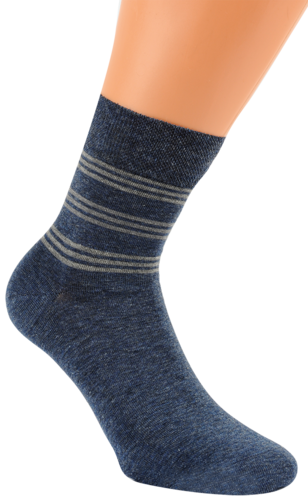 Art.: 332057 Harmony Kurzsocke / Design - ohne festen Gummidruck