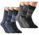 Art.: 331009 Herren Designsocke "Streifen" ohne Gummidruck Größe 47-50