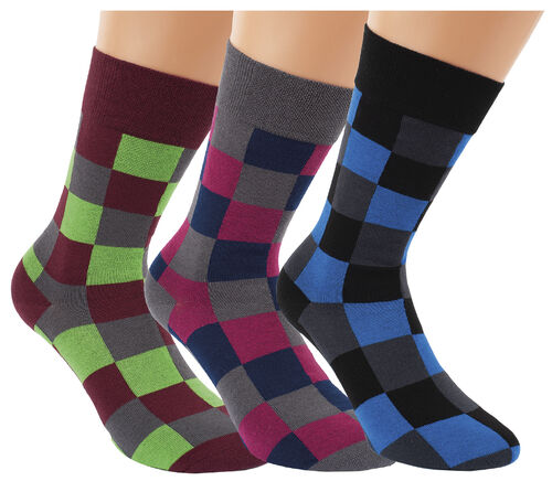Art.: 331006 Designsocke for Men Übergröße - ohne Gummi