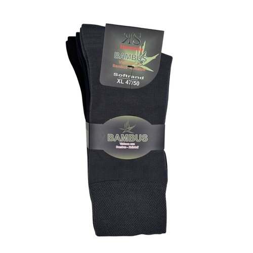Art.: 331055 Harmony Bambussocke XL ohne Gummi