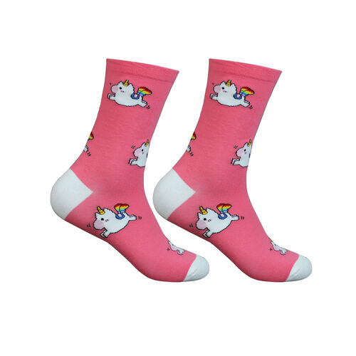 Art.: 1003-4 Designsocke extra weit ohne Gummidruck