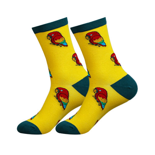 Art.: 1003-6 Designsocke extra weit - ohne Gummidruck