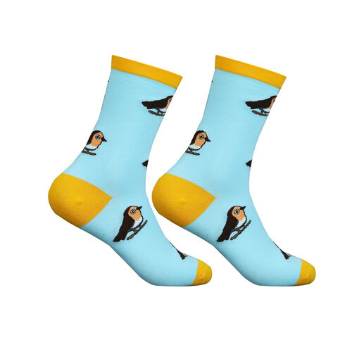 Art.: 1003-7 Designsocke extra weit - ohne Gummidruck