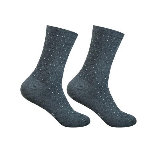 Art.: 1003-1-5 Designsocke ohne Gummi extra weit + breit - anthrazit