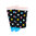 Art.: 1003-17-2 Designsocke ohne Gummi extra weit + breit - Punkt