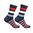 Art.: 1003-23-2 Designsocke extra weit - ohne Gummidruck - Blockstreifen