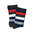 Art.: 1003-23-2 Designsocke extra weit - ohne Gummidruck - Blockstreifen