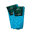 Art. 31160-9 Premium Bambussocke extra weit + breit ohne Gummidruck - gletscherblau