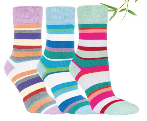 Art.: 111924 Design Premium Bambussocke - ohne Gummidruck