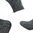Art. 21133 Premium Baumwoll Kurzsocke extra weit - ohne Gummidruck