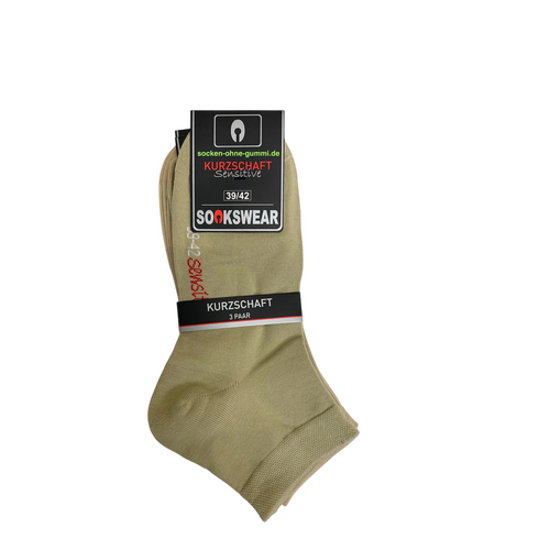Art.: 1249-Aktion Kurzsocke sensitive - beige
