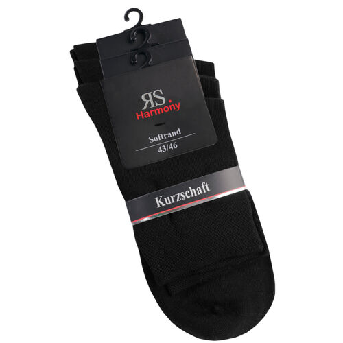 Art.: 32029-Aktion Premium Baumwollsocke - Softrand / Kurzschaft